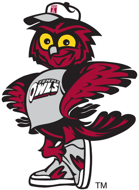 Temple Owls 1996-Pres Mascot Logo diy iron on heat transfer